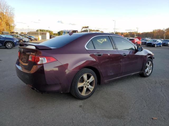 ACURA TSX 2010 maroon sedan 4d gas JH4CU2F69AC043386 photo #4