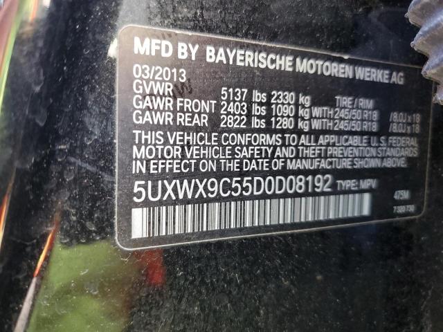 VIN 5UXWX9C55D0D08192 2013 BMW X3, Xdrive28I no.13