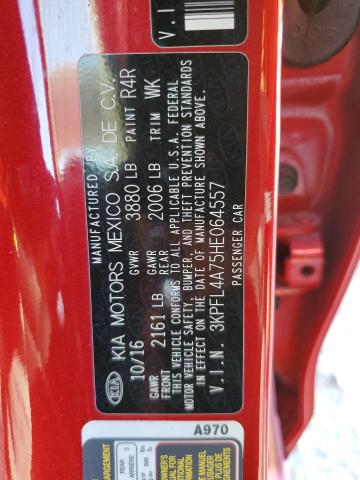 2017 KIA FORTE LX - 3KPFL4A75HE064557