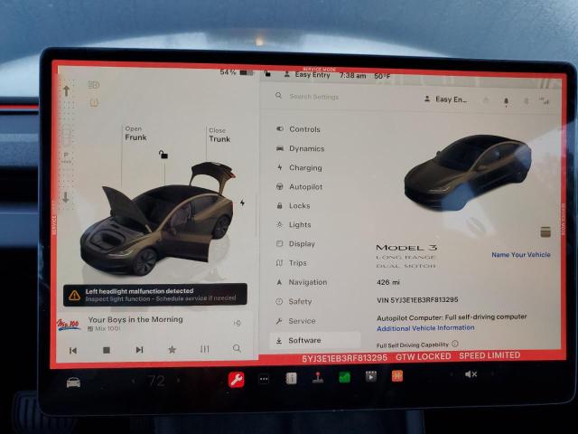 2024 TESLA MODEL 3 - 5YJ3E1EB3RF813295