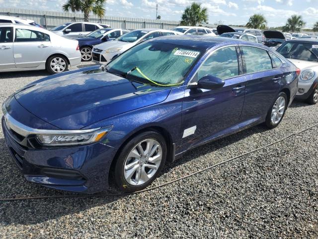 HONDA ACCORD LX 2020 blue  gas 1HGCV1F10LA085183 photo #1