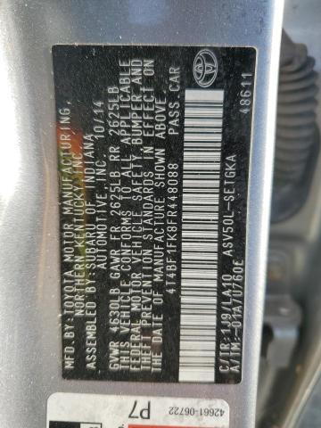 2015 TOYOTA CAMRY LE - 4T4BF1FK8FR448088