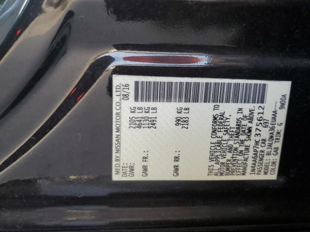 2017 NISSAN MAXIMA 3.5 - 1N4AA6AP7HC375612