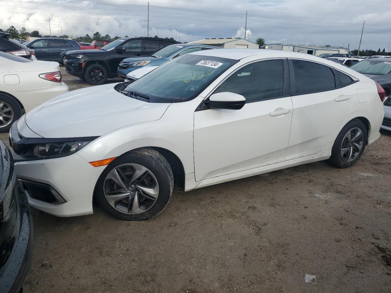 Lot #2989157687 2021 HONDA CIVIC LX