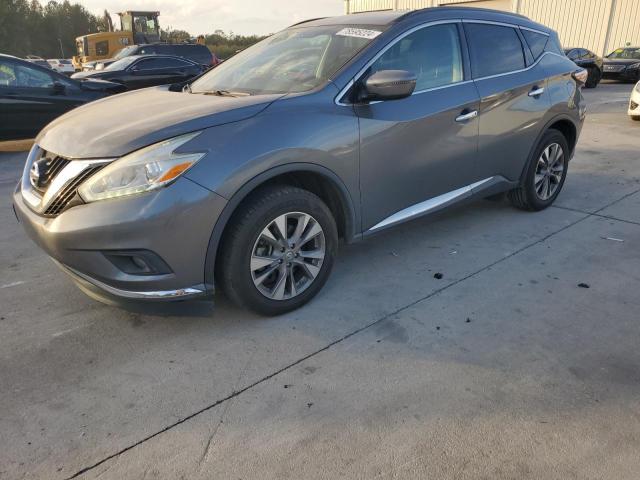 NISSAN MURANO S 2017 gray  gas 5N1AZ2MG4HN131553 photo #1