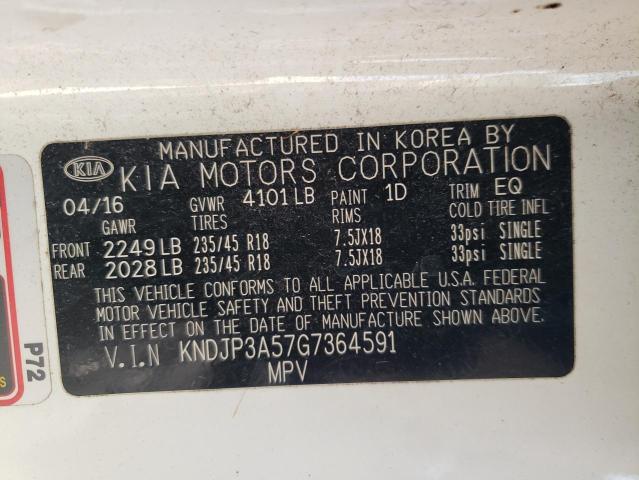 2016 KIA SOUL + - KNDJP3A57G7364591