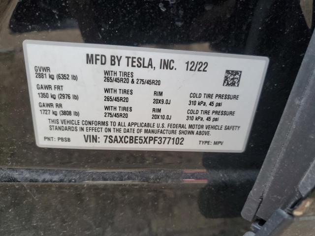 2023 TESLA MODEL X - 7SAXCBE5XPF377102