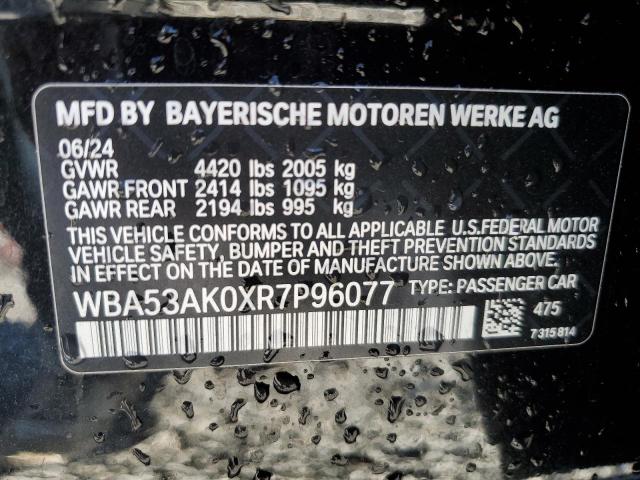 VIN WBA53AK0XR7P96077 2024 BMW 2 Series, 228I no.13