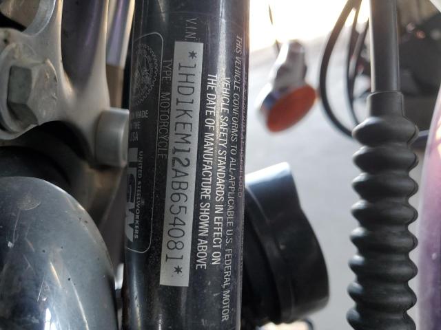 2010 HARLEY-DAVIDSON FLHTK 1HD1KEM12AB654081