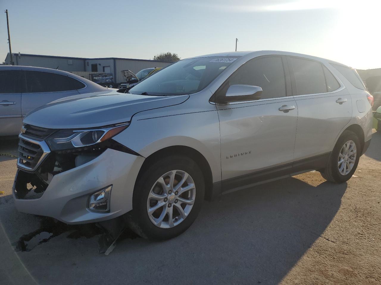 CHEVROLET EQUINOX LT 2020 silver  gas 3GNAXKEV8LS735023 photo #1