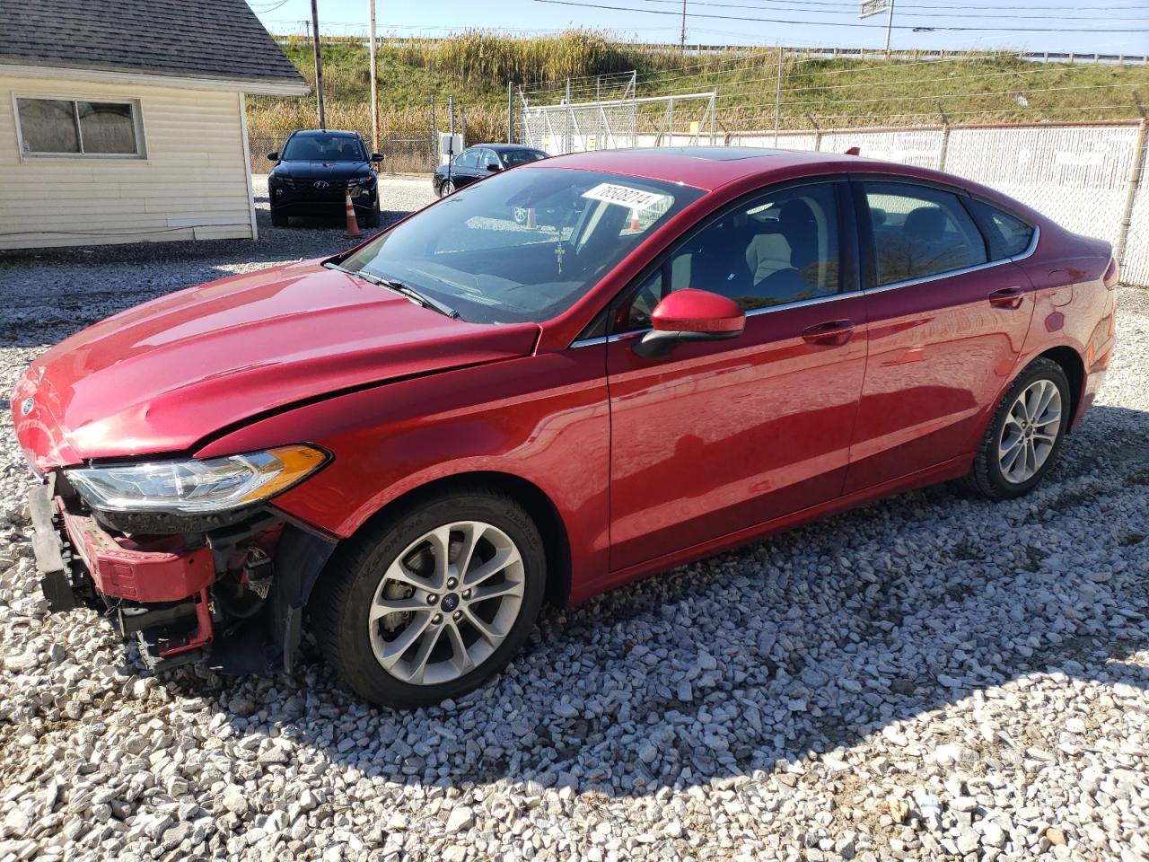 Lot #2986569271 2020 FORD FUSION SE