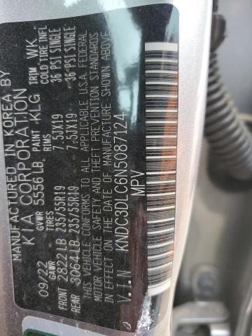 2022 KIA EV6 LIGHT - KNDC3DLC6N5087124