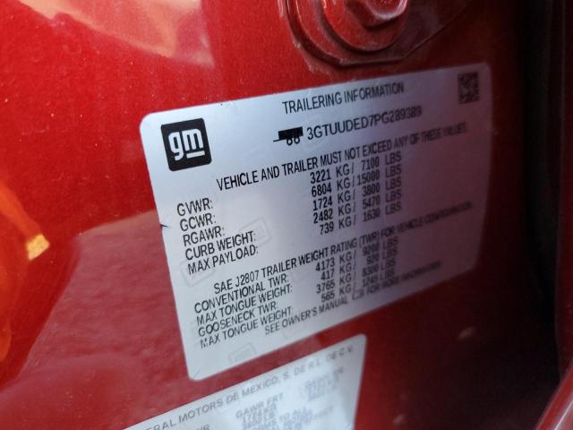 2023 GMC SIERRA K15 - 3GTUUDED7PG289389