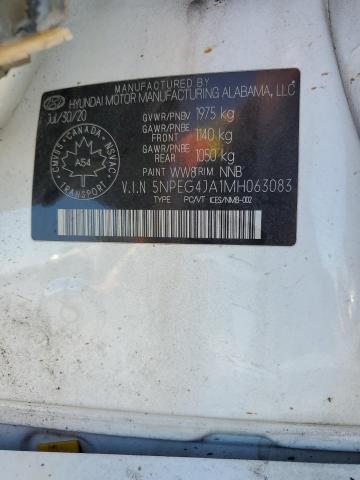 2021 HYUNDAI SONATA SE - 5NPEG4JA1MH063083