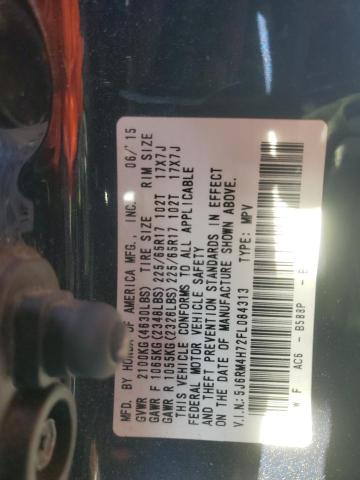 2015 HONDA CR-V EXL - 5J6RM4H72FL084313