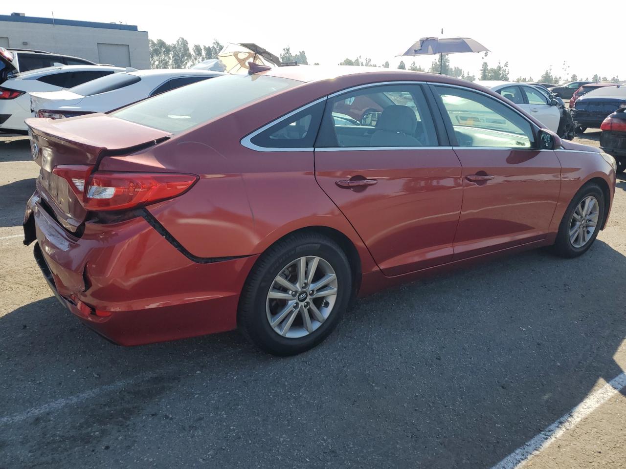 Lot #2993949338 2015 HYUNDAI SONATA SE