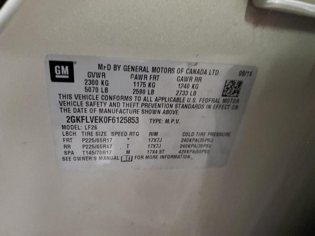 2015 GMC TERRAIN SL - 2GKFLVEK0F6125853