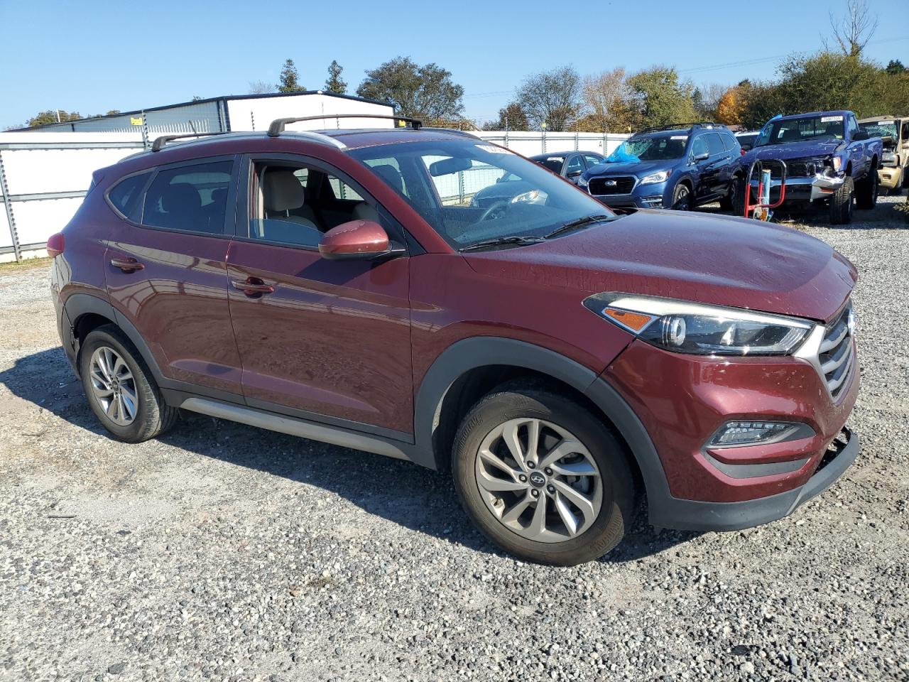 Lot #3024966380 2017 HYUNDAI TUCSON LIM