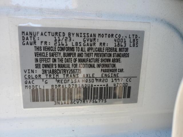 VIN 3N1AB8CV7RY256775 2024 NISSAN SENTRA no.12