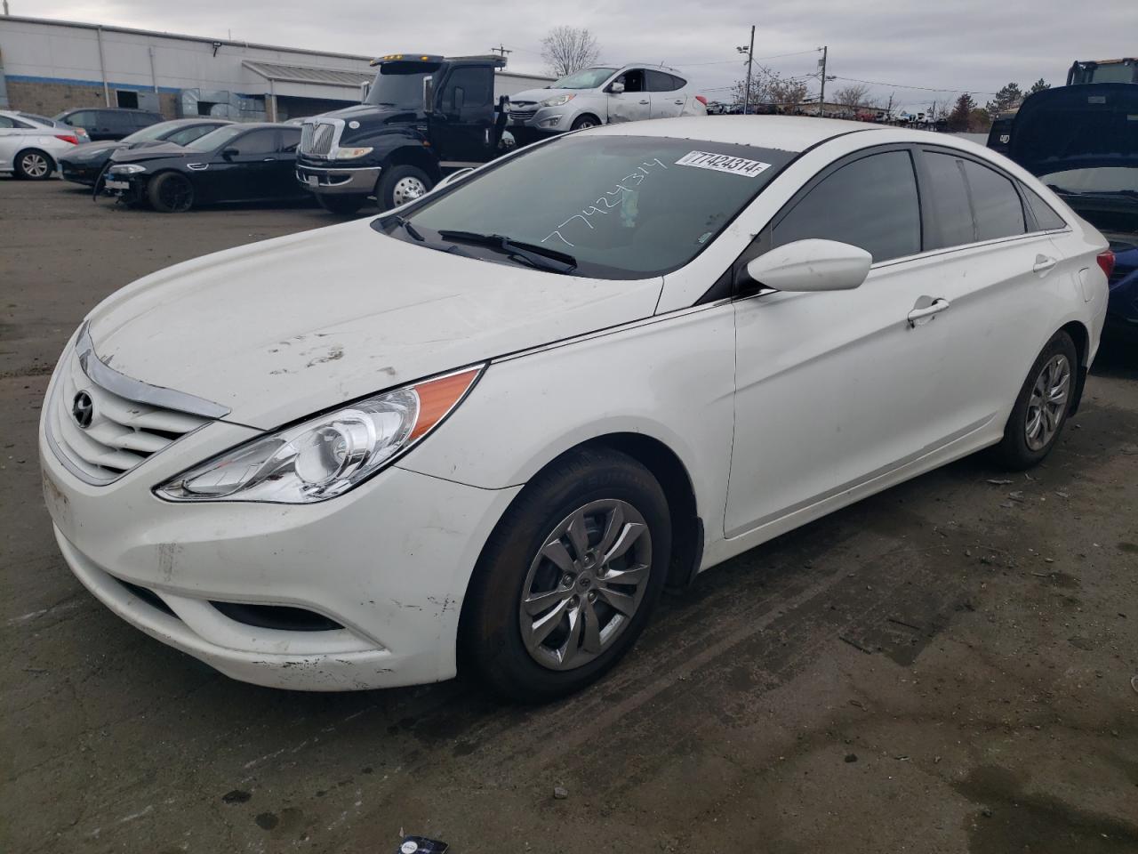 Lot #2978922643 2011 HYUNDAI SONATA GLS