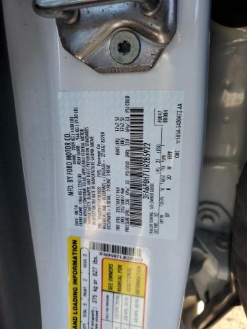 2018 FORD FUSION SE - 3FA6P0H71JR285922