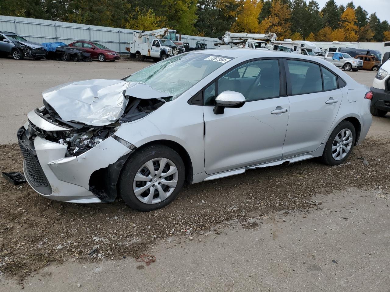 Lot #3024705655 2020 TOYOTA COROLLA LE