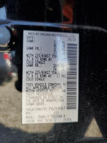 2015 NISSAN ROGUE S - 5N1AT2MV7FC769997