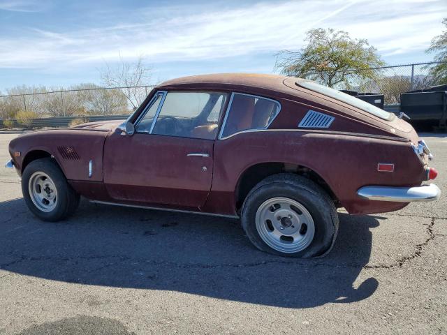 TRIUMPH CAR TR6 1969 burgundy   KC57766L photo #3