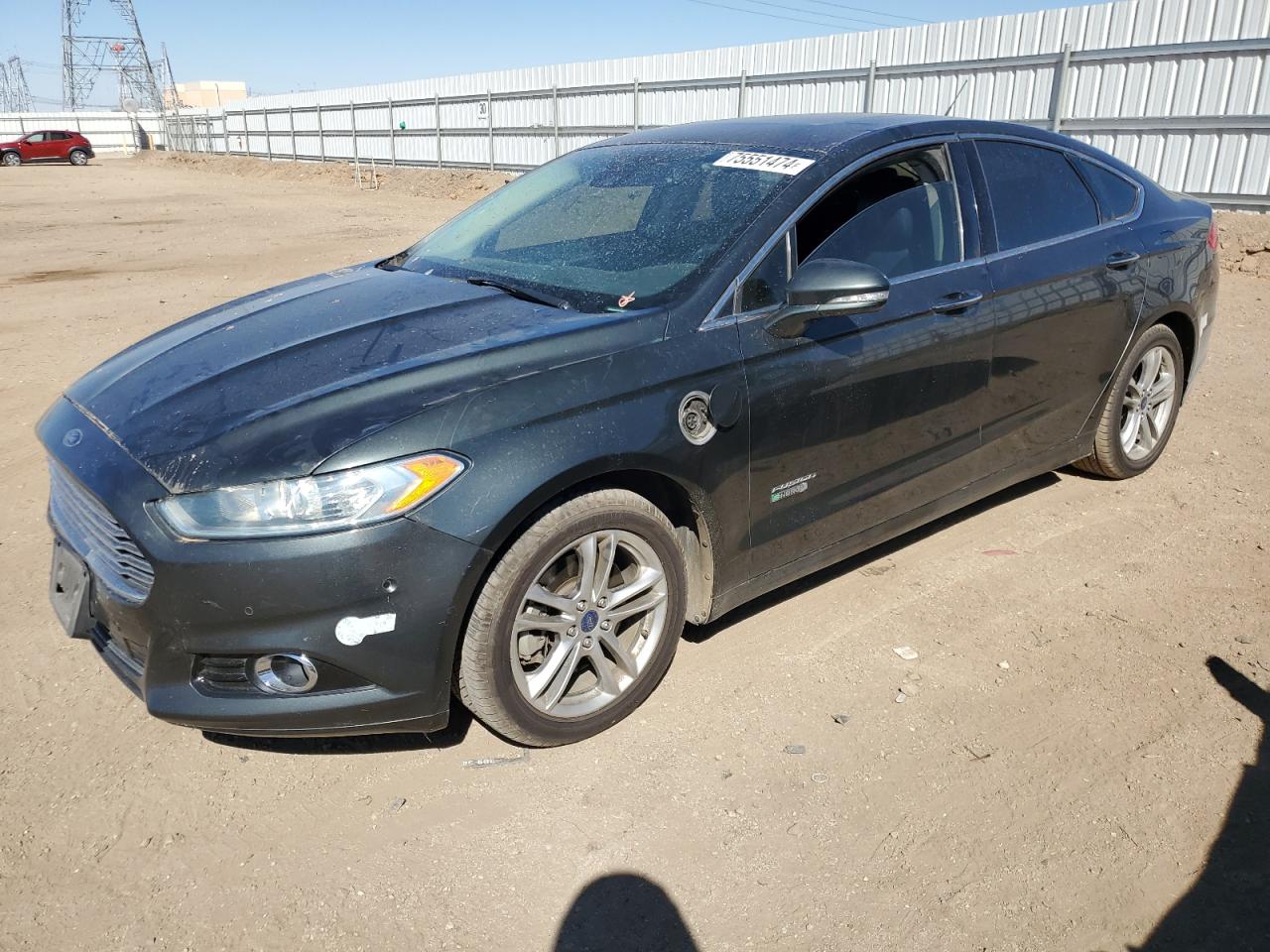 Lot #2925787425 2015 FORD FUSION TIT