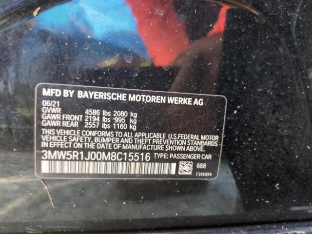 2021 BMW 330I - 3MW5R1J00M8C15516
