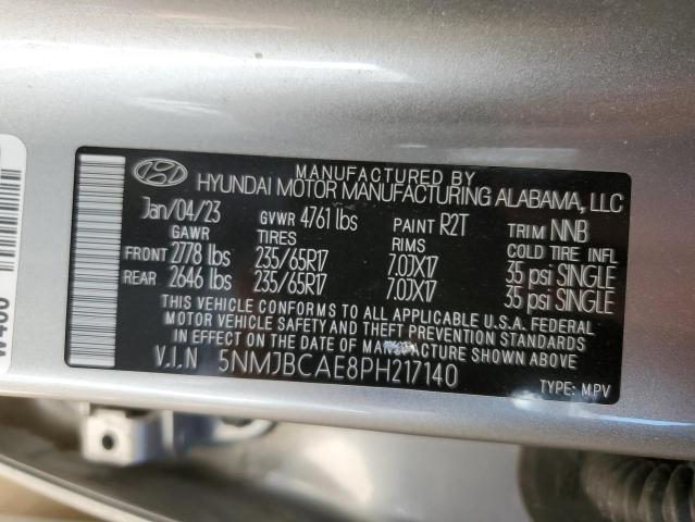2023 HYUNDAI TUCSON SEL - 5NMJBCAE8PH217140