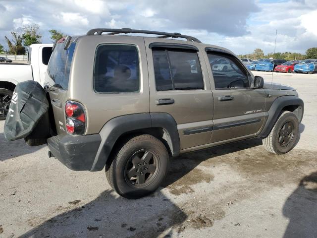 JEEP LIBERTY SP 2003 beige  gas 1J4GK48K13W580053 photo #4