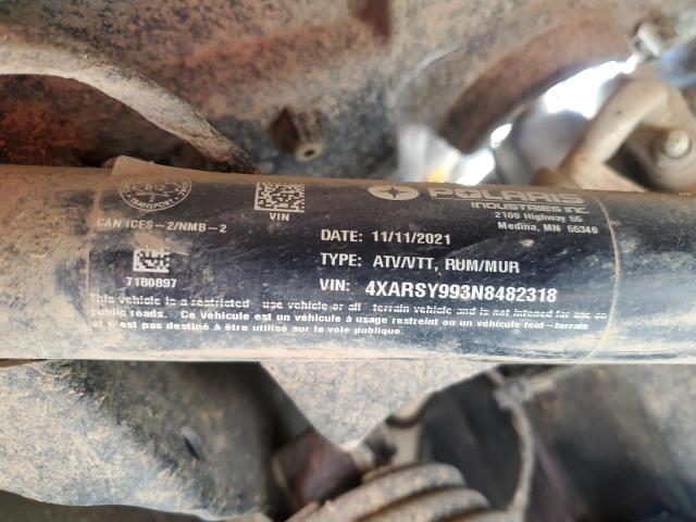 2022 POLARIS RANGER CRE - 4XARSY993N8482318