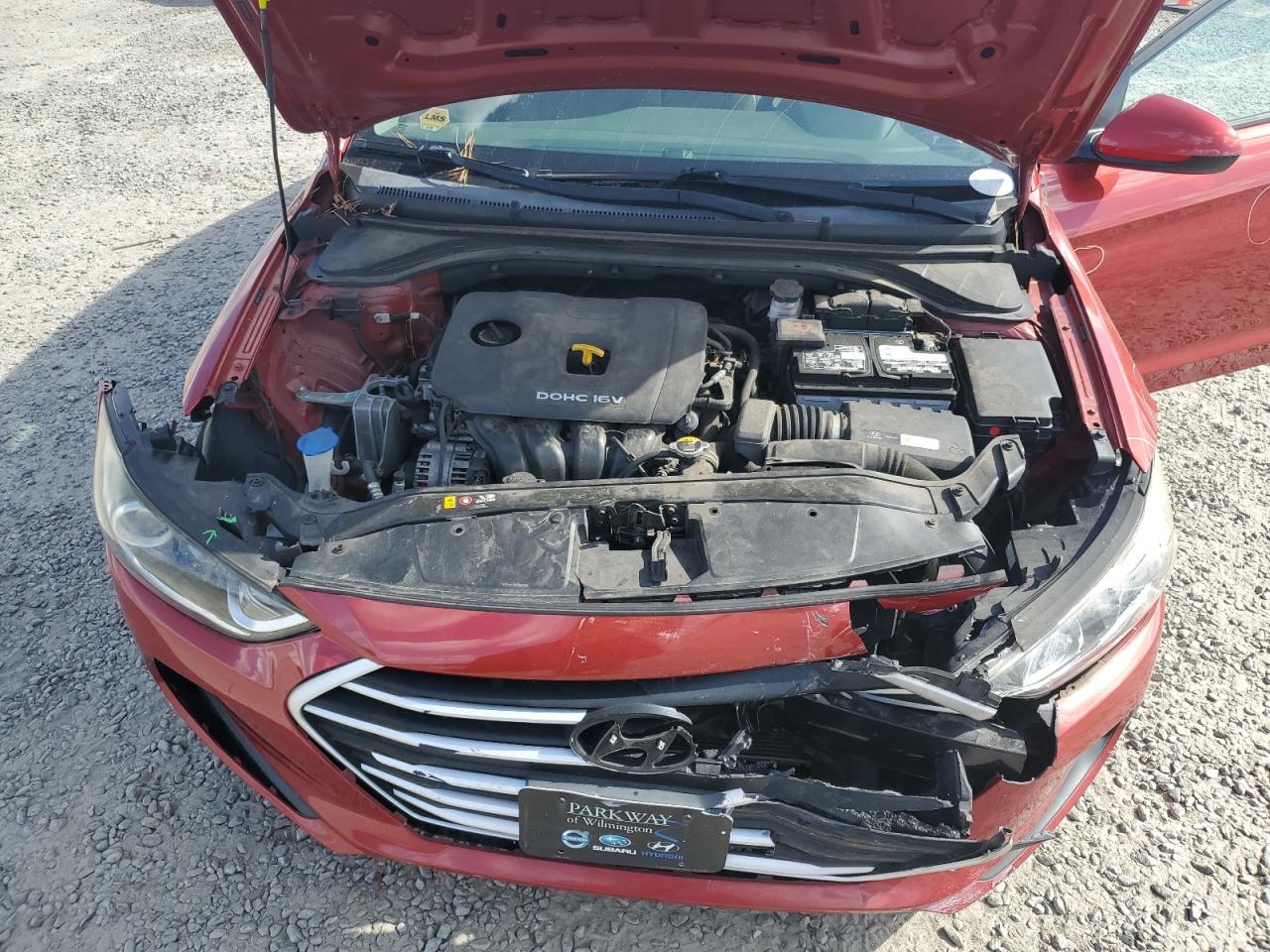 Lot #2955383735 2017 HYUNDAI ELANTRA SE