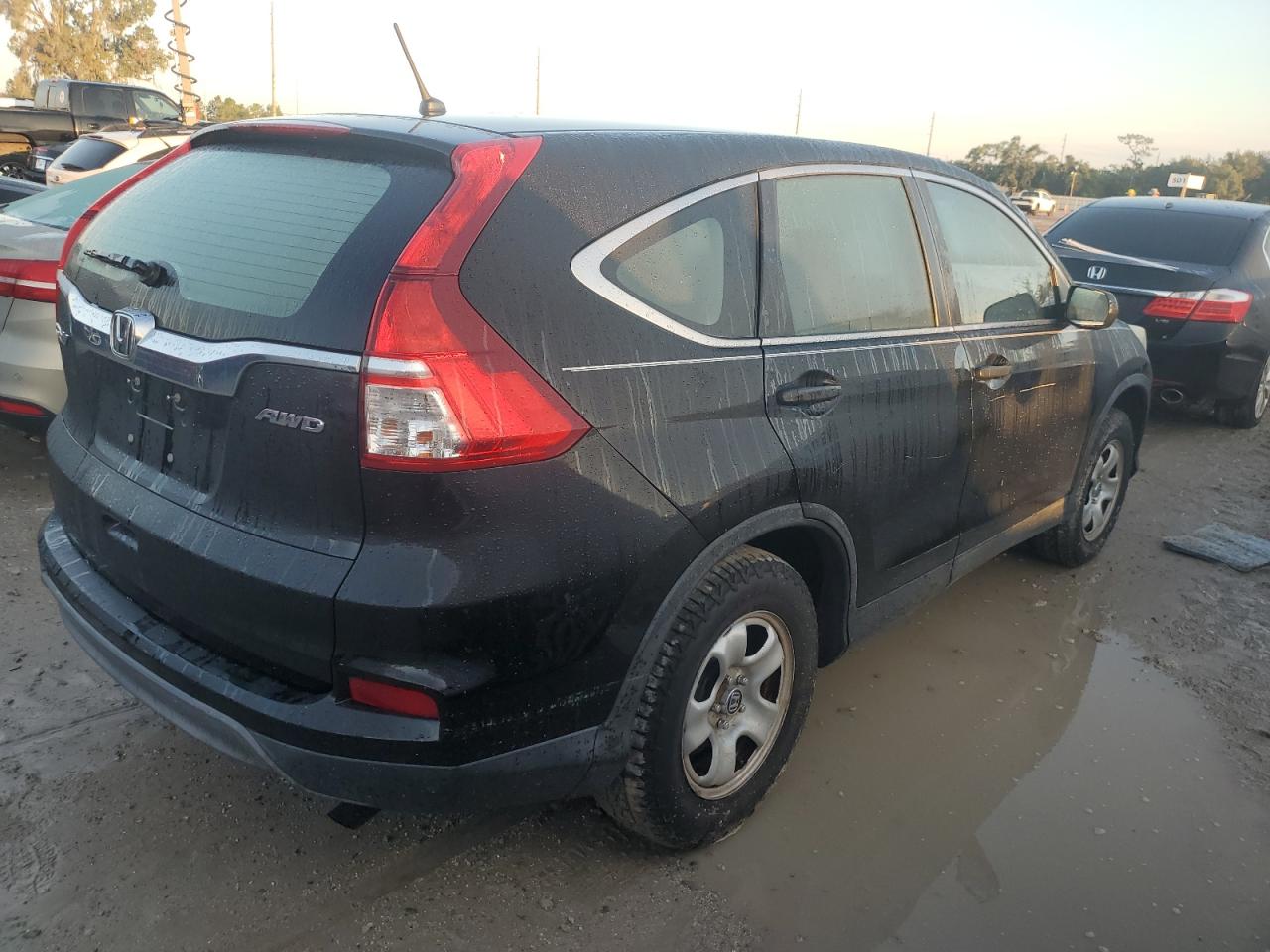 Lot #2893400724 2015 HONDA CR-V LX