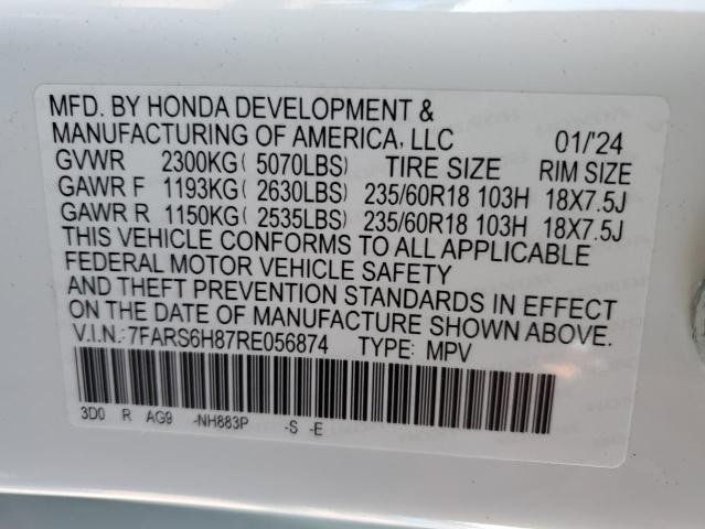 2024 HONDA CR-V SPORT - 7FARS6H87RE056874