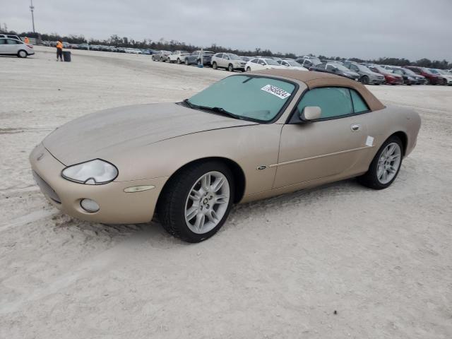 JAGUAR XK8 2001 tan converti gas SAJDA42C61NA20324 photo #1