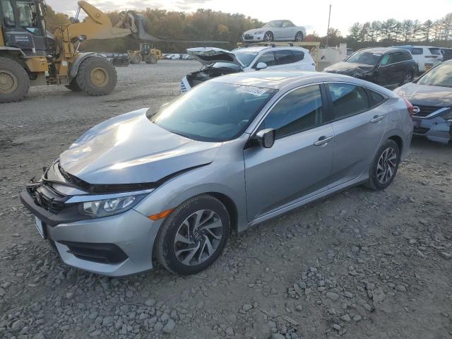 HONDA CIVIC EX 2016 silver  gas 19XFC2F79GE244278 photo #1