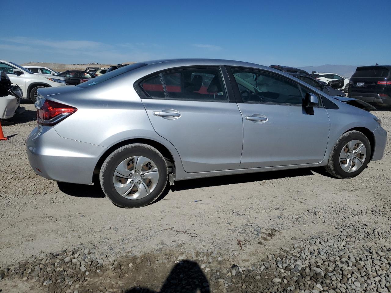 Lot #2977276585 2013 HONDA CIVIC LX