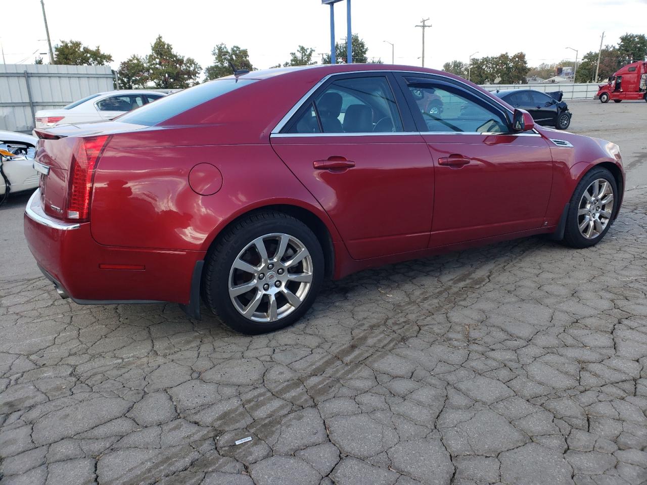 Lot #2921646152 2008 CADILLAC CTS HI FEA