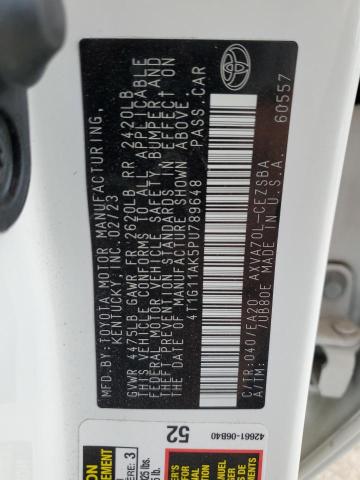 2023 TOYOTA CAMRY SE N - 4T1G11AK5PU789648
