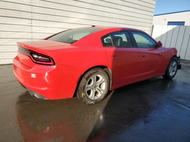 DODGE CHARGER SX 2021 red  flexible fuel 2C3CDXBG6MH642510 photo #4