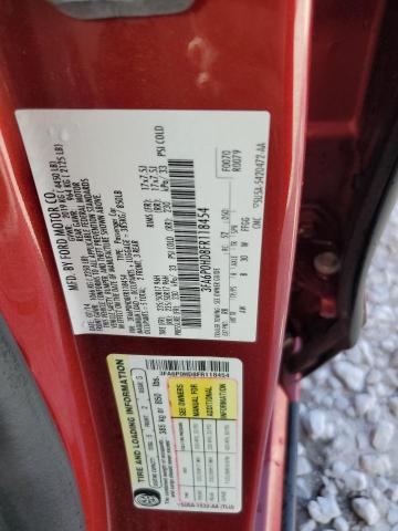 VIN 3FA6P0HD8FR118454 2015 Ford Fusion, SE no.12