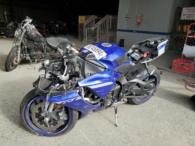 YAMAHA YZFR1 2021 blue  gas JYARN66E7MA001317 photo #1