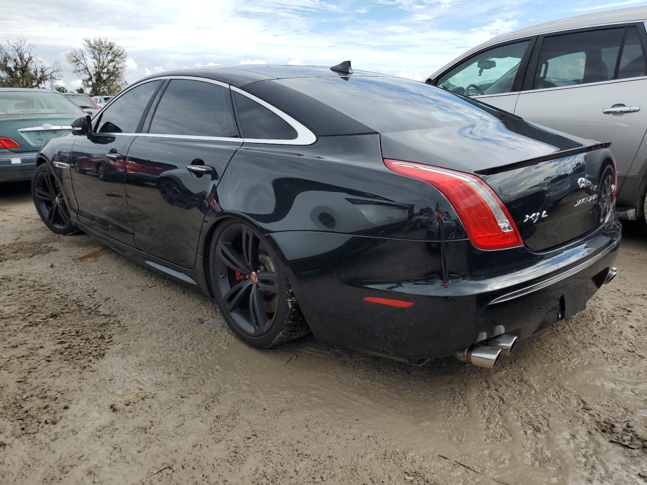 JAGUAR XJR 2014 black  gas SAJWA2EK9EMV65068 photo #3