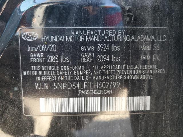 VIN 5NPD84LF1LH602799 2020 Hyundai Elantra, Sel no.13