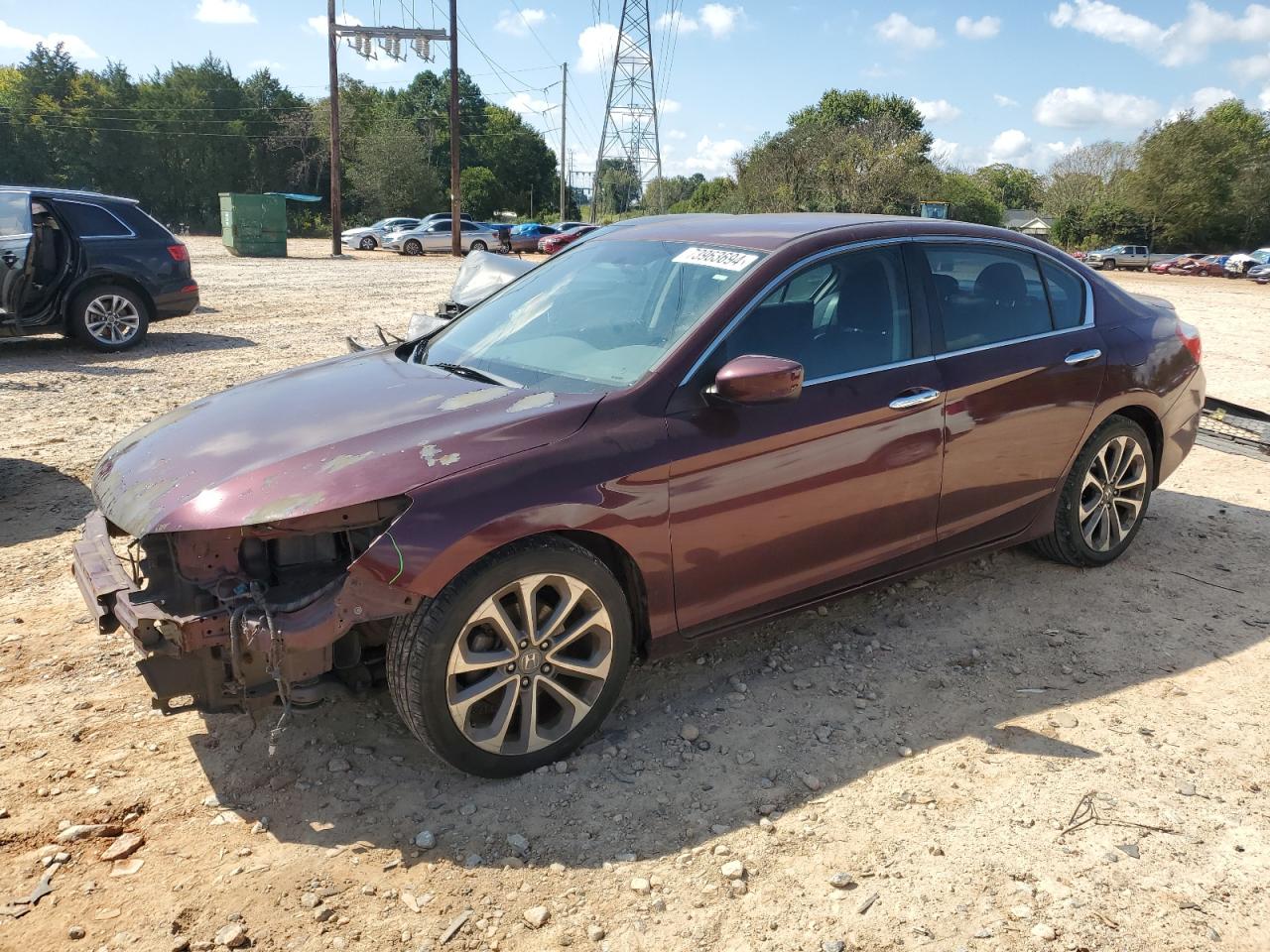 Lot #2952841780 2015 HONDA ACCORD SPO