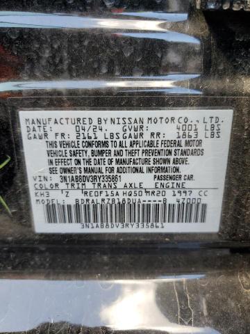 2024 NISSAN SENTRA SR - 3N1AB8DV3RY335861