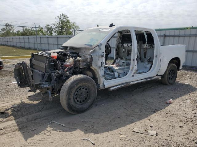 CHEVROLET SILVERADO 2021 white  diesel 3GCUYEETXMG313438 photo #1