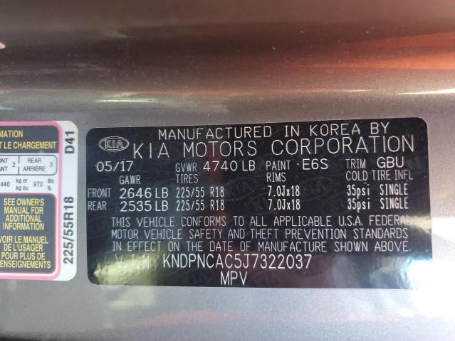 2018 KIA SPORTAGE E - KNDPNCAC5J7322037